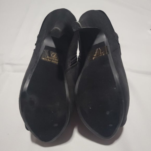 VINTAGE OPEN TOE CHARLOTTE RUSSE BOOTIE SIZE 7 - Picture 7 of 8